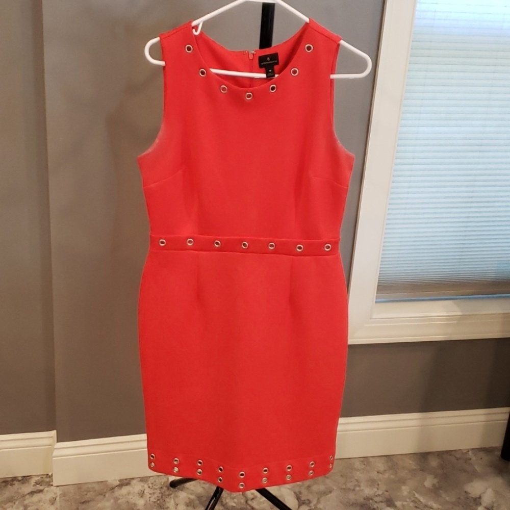 Worthington women's dress, size 12. Orange/red